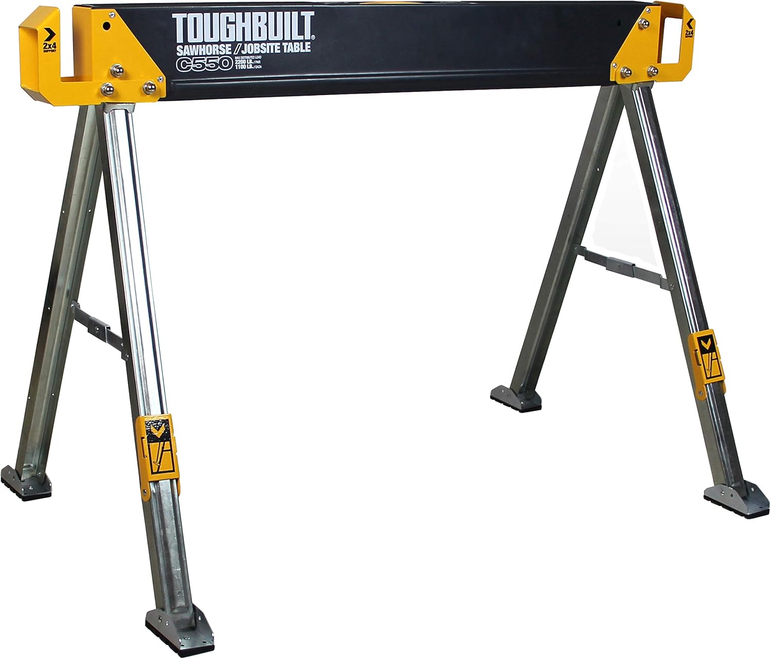 Folding Sawhorse Jobsite Table with Carry Handle N569924