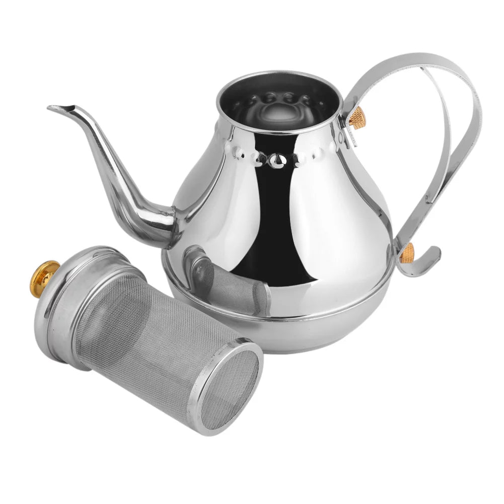 Stainless Steel Gooseneck Pour-Over Coffee Kettle 1.2L I342