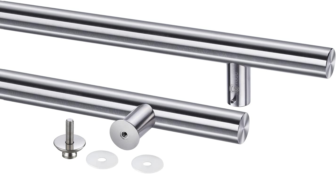 36 inch Solid Stainless Steel Push Pull Door Handle for Barn and Glass Doors D3461