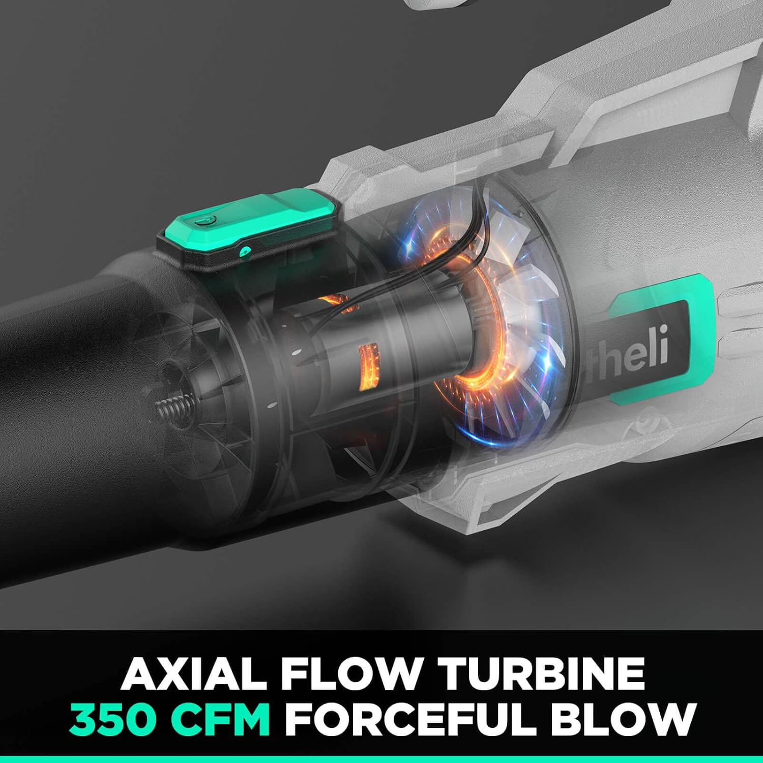 Cordless Leaf Blower with Battery and Charger B655750