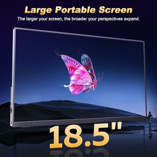 Portable Monitor 18.5 Inch 120Hz FHD IPS for Laptop Gaming Z793