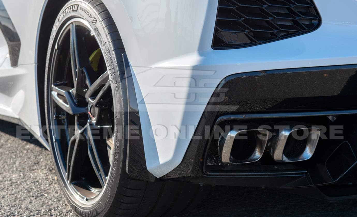 Rear Side Splash Guards Mud Flap Pair for Chevrolet Corvette C8 B477687