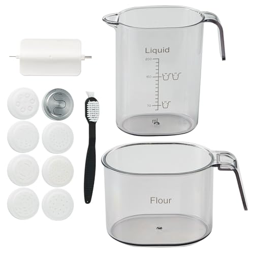 Electric Pasta Maker, 150W Automatic Noodle Machine, 500g Flour Capacity, 8 Pasta Shapes N76759