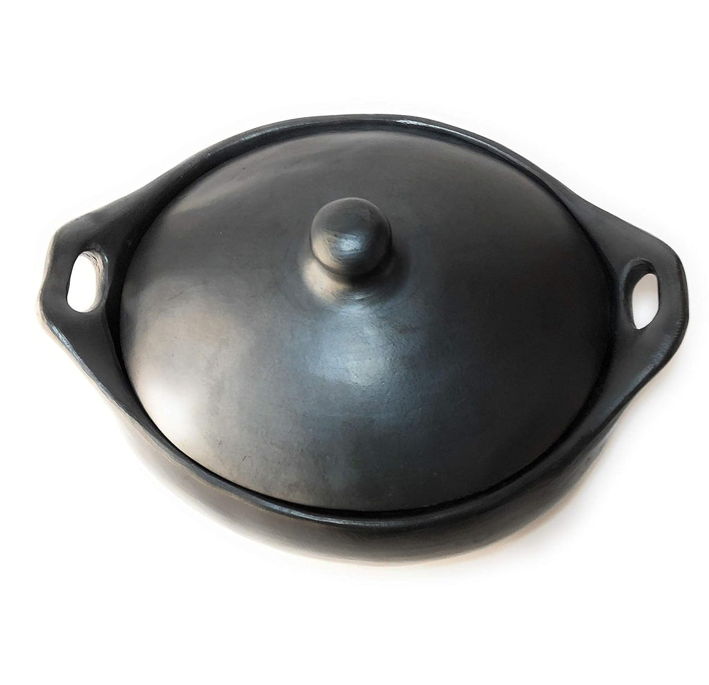 Clay Pot for Cooking with Handles and Lid, 3.5 Lt S819694