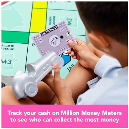 Giant Edition Family Board Game with Oversized Gameboard Cards Spinner U7841