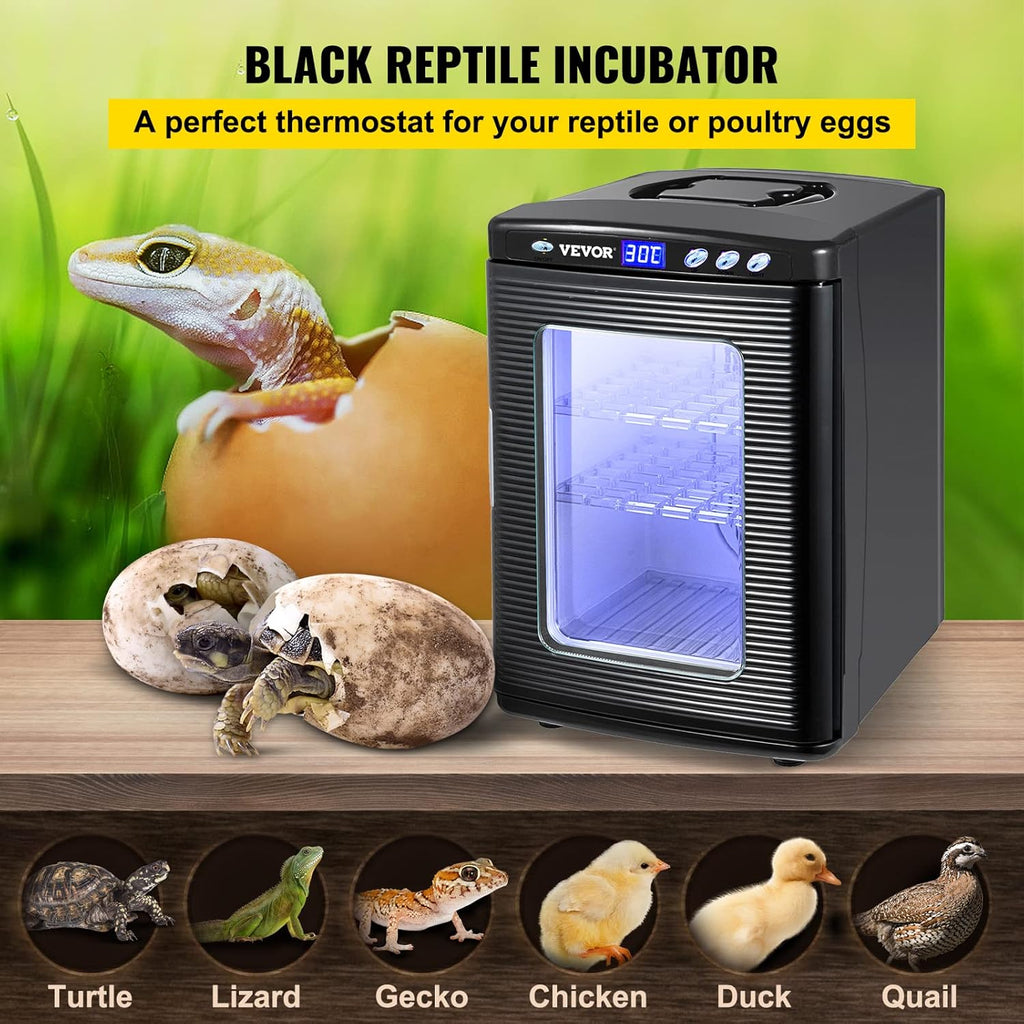 Reptile Incubator 25L Automatic Cooling and Heating for Egg Breeding E505