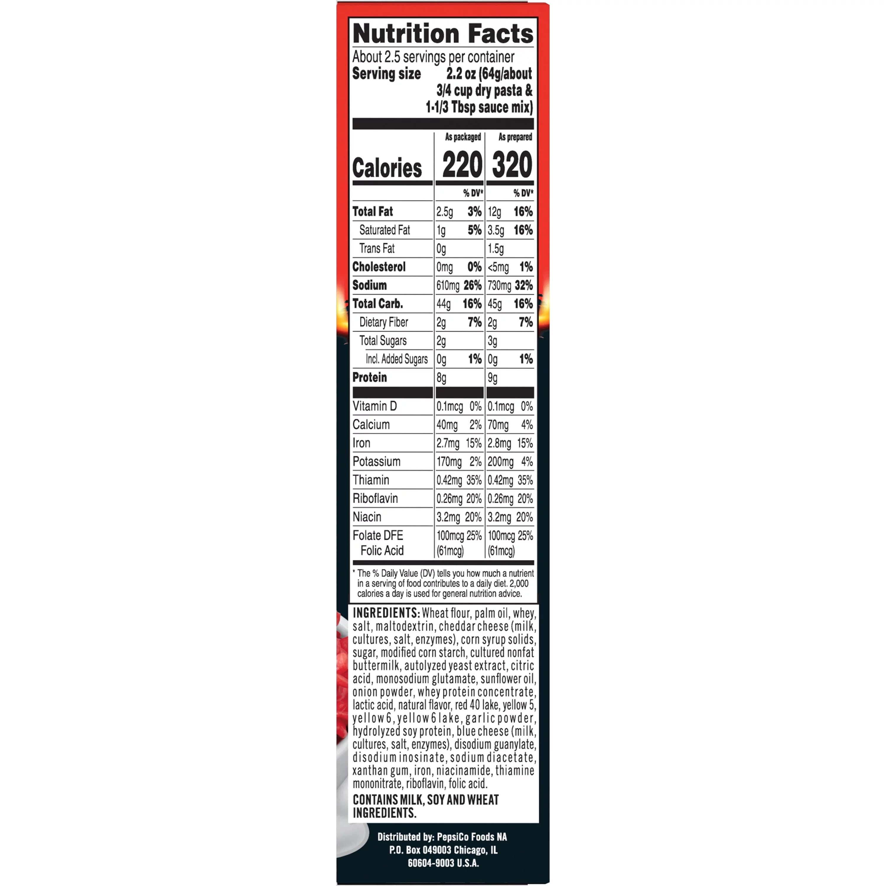 Flamin' Hot Mac 'N Cheese, 5.6 oz Boxes, 12 Ct V1870