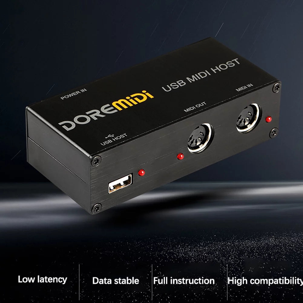 USB to MIDI Host Guitar Effector Interface D7204