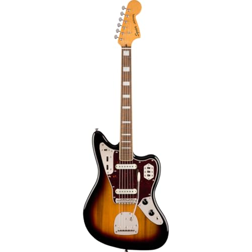 70s Jaguar Electric Guitar, Surf Green, Laurel Fingerboard B5535