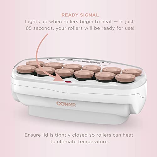 Ceramic 1 1/2-inch Hot Rollers with Super Clips K9317