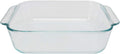 Pyrex 222 Square Clear Glass Baking Dish Made in the USA