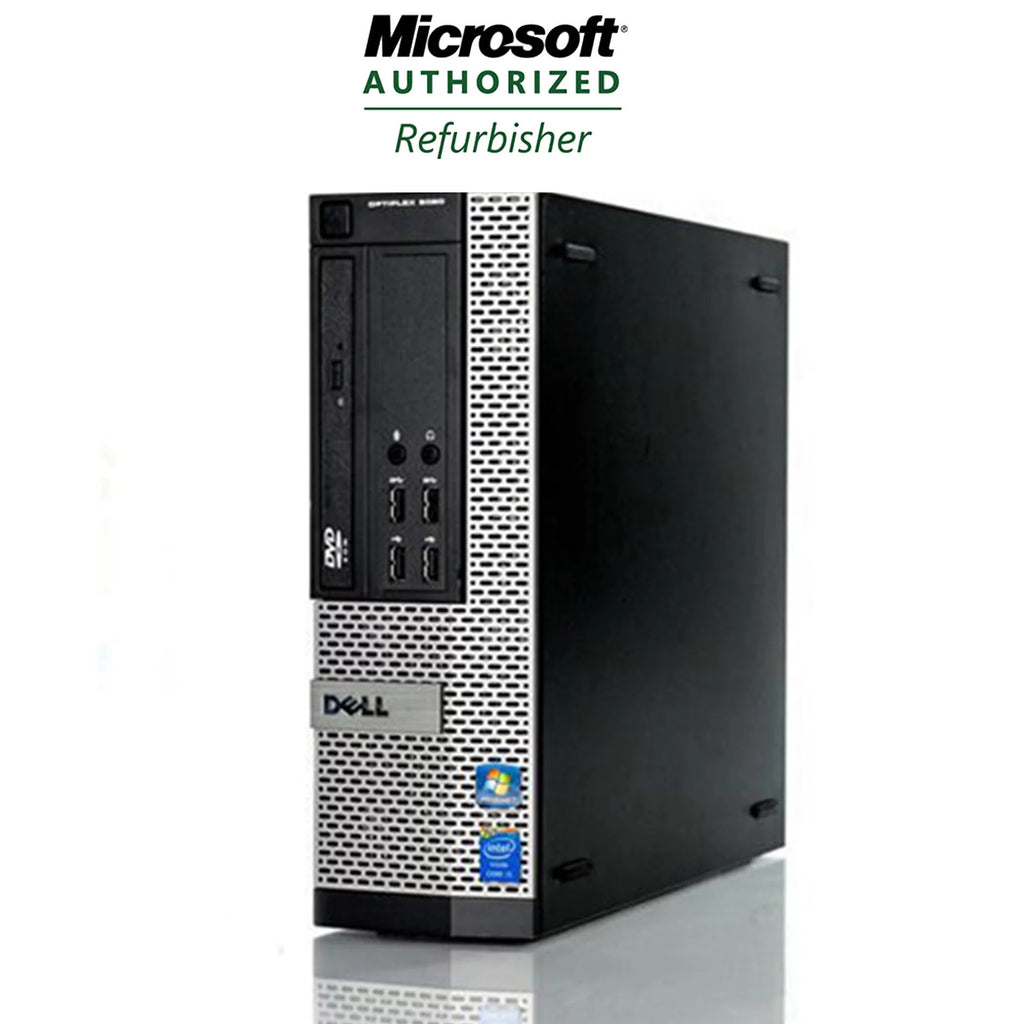 Used Desktop Computer PC, Intel Core i5 Quad-Core, 8GB RAM, 1TB, Dual Monitor Bundle J930