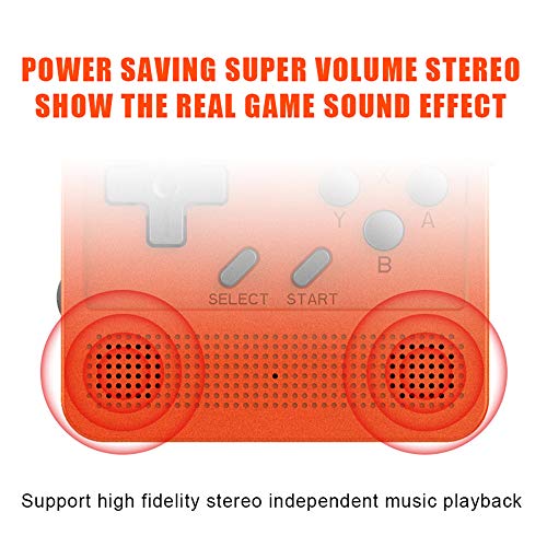 Retro Handheld Game Console, 2000 Classic Games, 3.0-in HD IPS Screen, Red O277144
