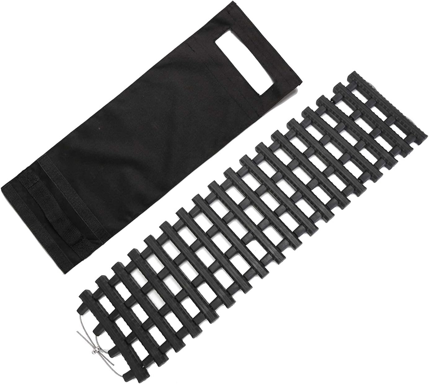 Portable Tire Traction Mats 33-Inch for Car Truck Snow Ice Mud Sand O82204