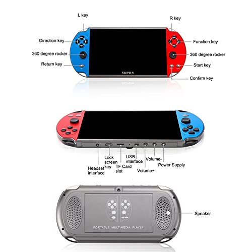 7 inch Handheld Video Game Console with 1000 Built-in Games S21585