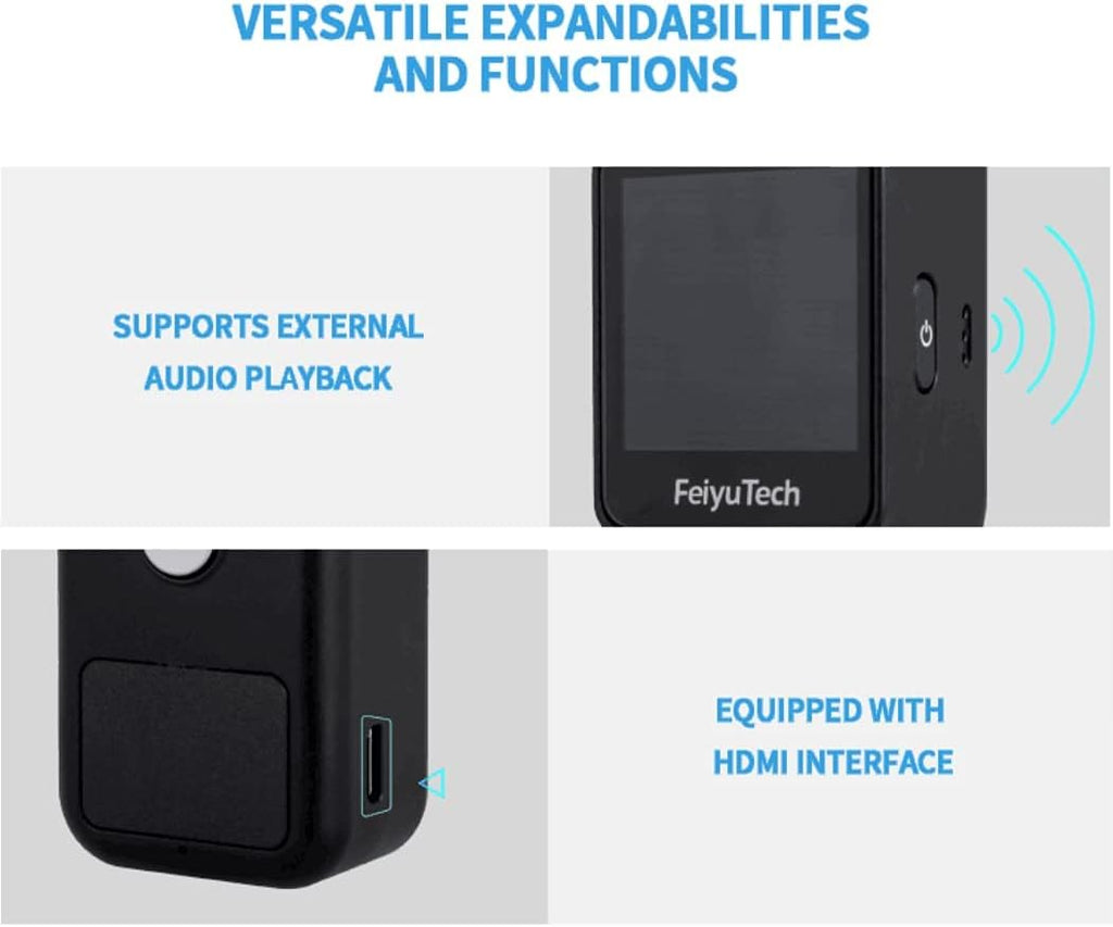 Wearable Action Camera Handle 3-Axis Stabilizer Gimbal with 4K Video F757