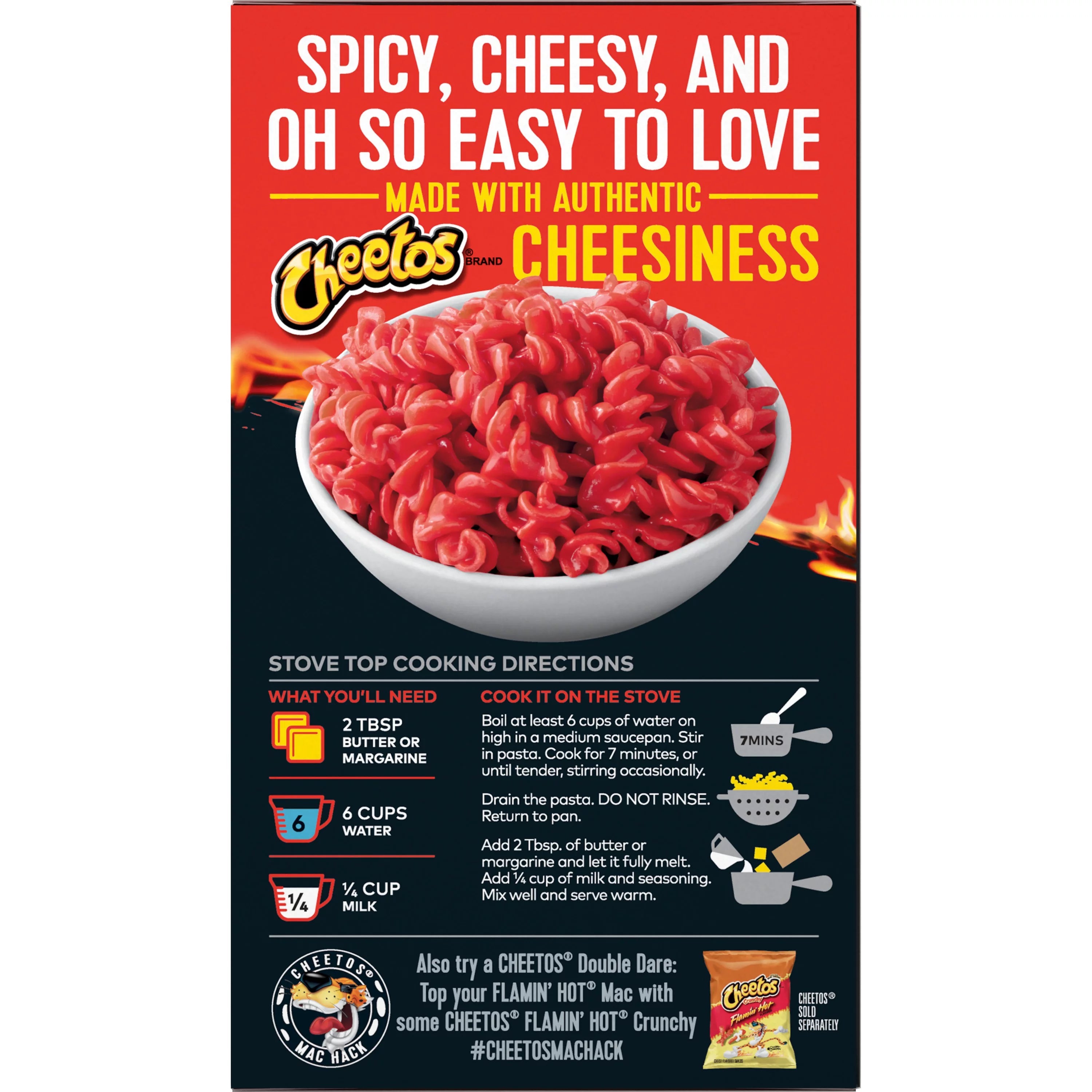 Flamin' Hot Mac 'N Cheese, 5.6 oz Boxes, 12 Ct V1870