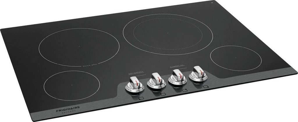 30 inch Stainless 4 Burner Electric Cooktop V48515
