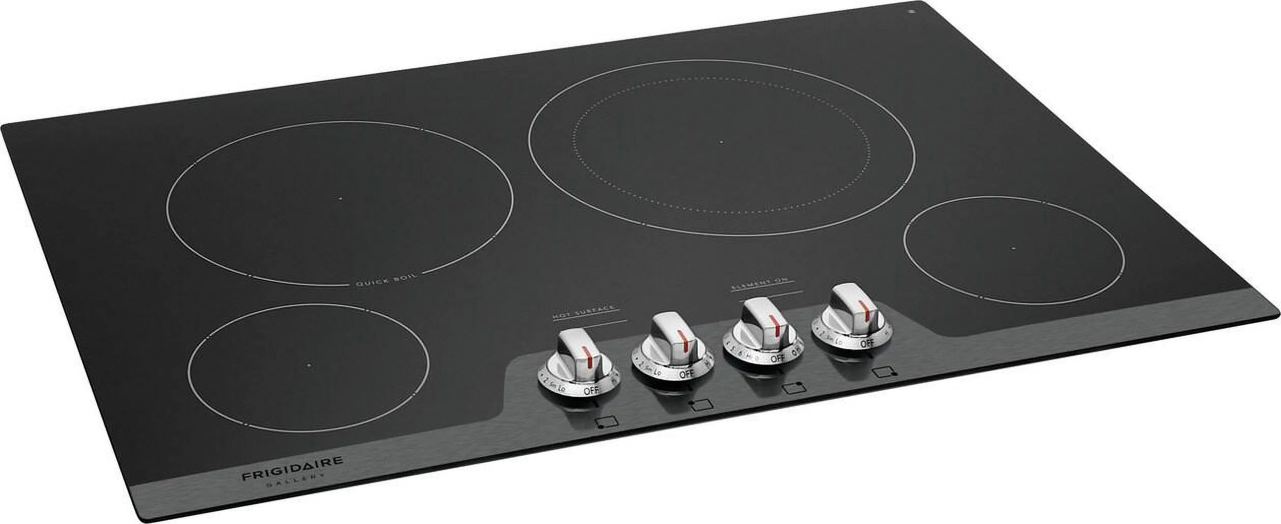 30 inch Stainless 4 Burner Electric Cooktop V48515
