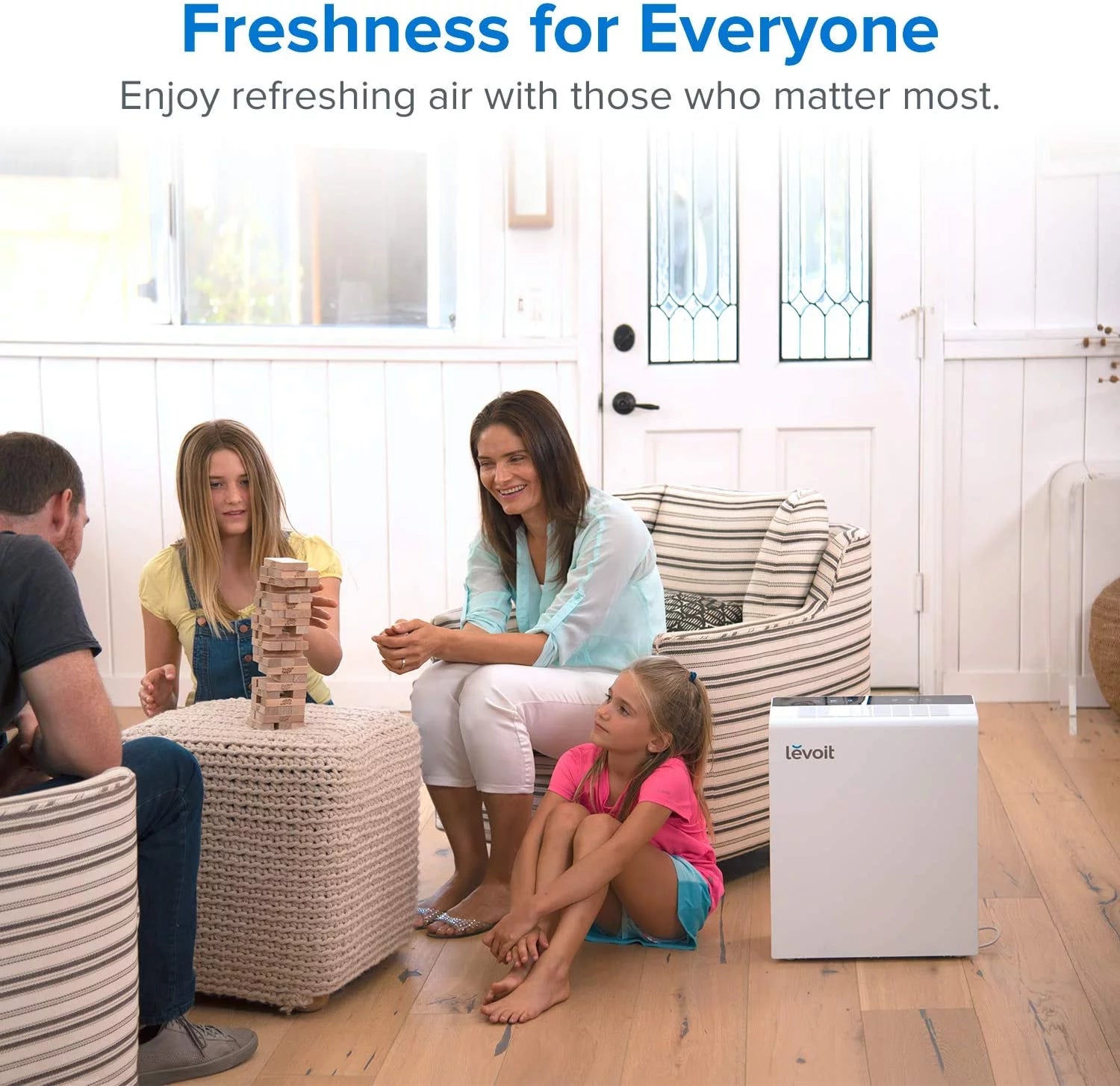 Compact HEPA Air Purifier for Smoke and Odors L345045