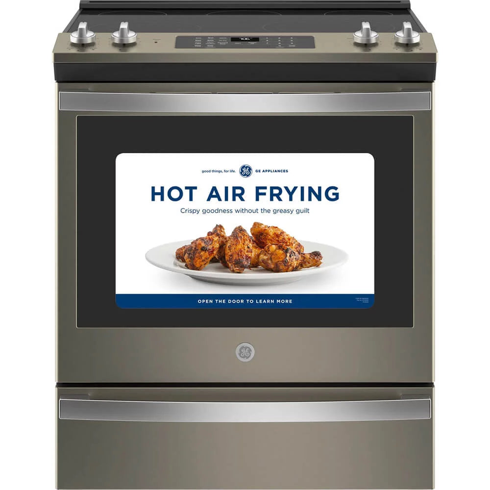 White Slide-In Electric Range X50048