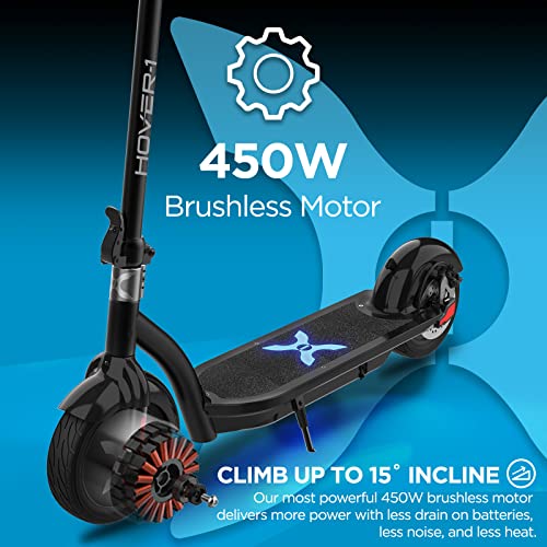 Electric Kick Scooter, 18 MPH, 18 Mile Range, LCD Display S242096
