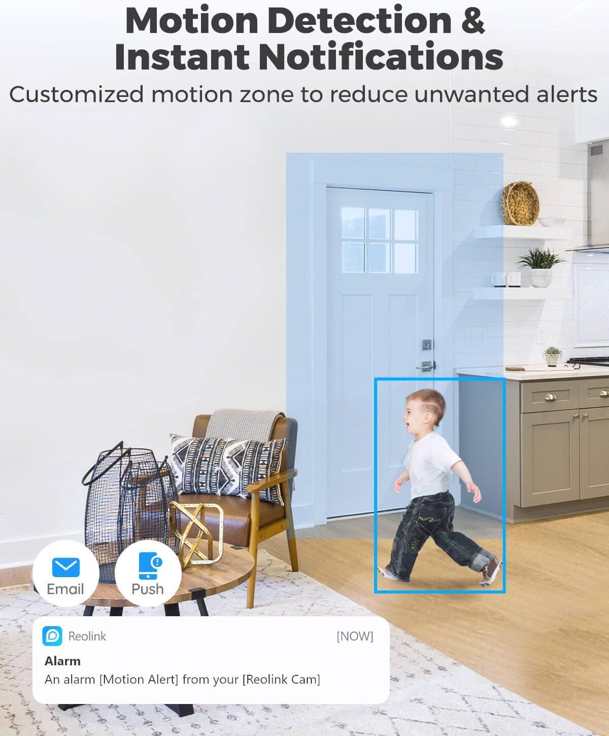 Indoor Security Camera, 5MP WiFi Pan Tilt Zoom with Motion Alerts X698