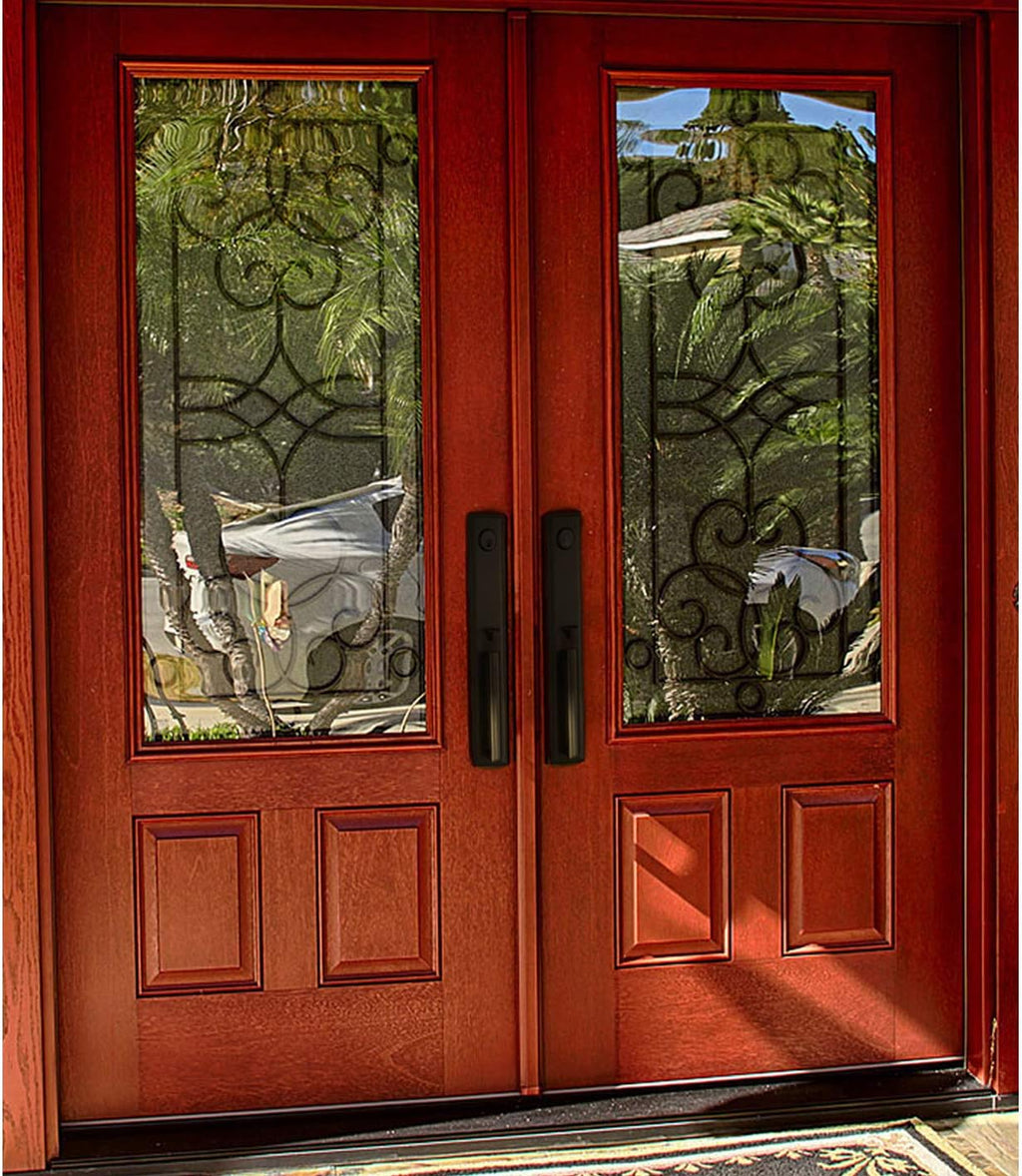 Double Door Handleset for Front Door, Aged Bronze Finish N347693