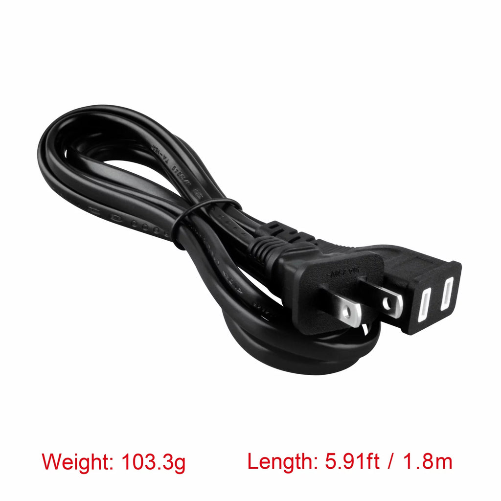 6ft AC Power Cord Replacement for Portable Jump Starter A5001