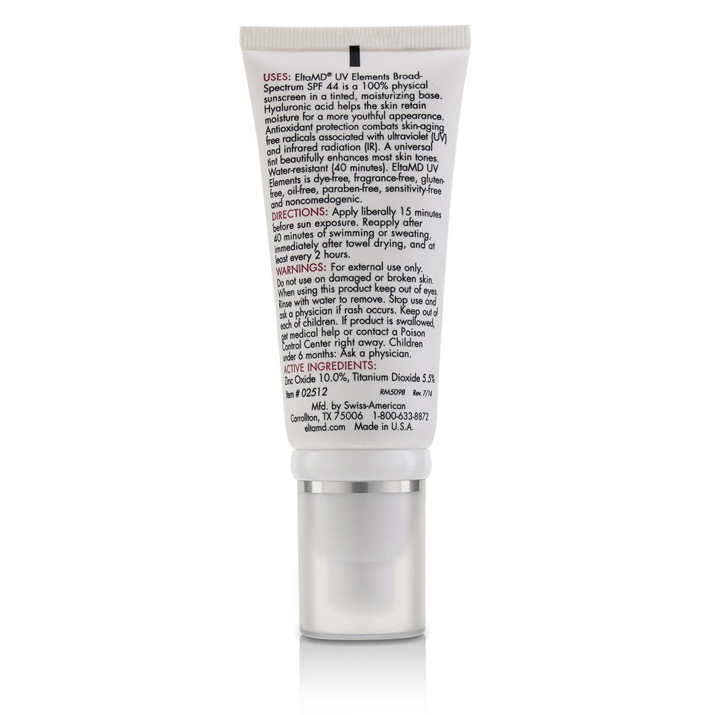 Tinted Facial Sunscreen SPF 44 for All Skin Types Y418