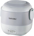 Tayama 1.5 Cup Portable Mini Rice Cooker, White