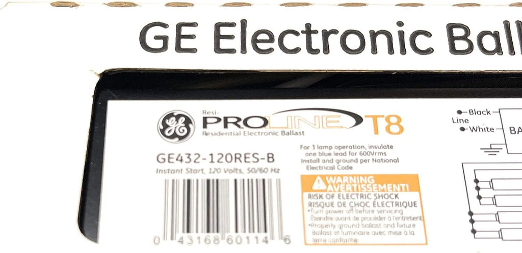 Electronic Ballast for 3 or 4 Lamp T8 Fluorescent P709