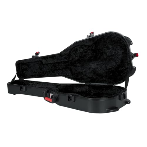 Molded Flight Case for Strat/Tele Style Electric Guitars with TSA Locking Latch U665