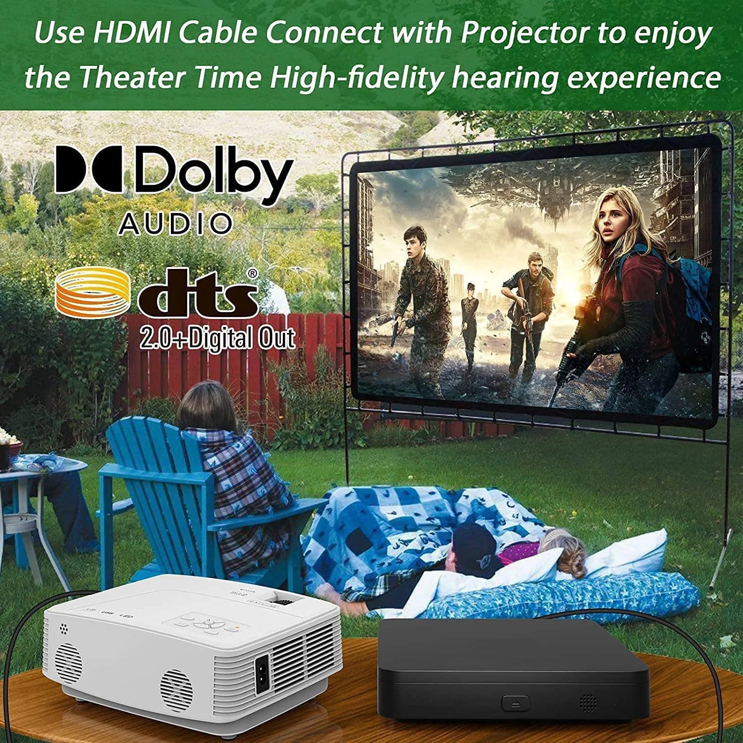 Blu Ray DVD Player with HDMI, Mini 1080P for TV T475364