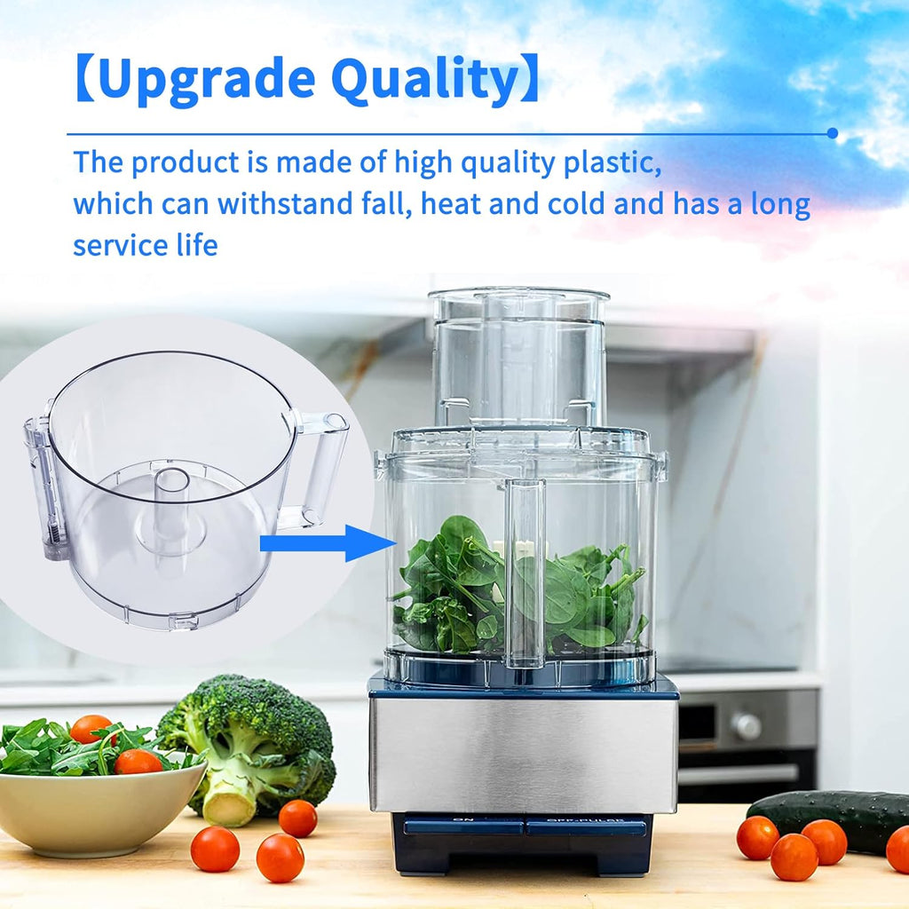 14-Cup Food Processor Work Bowl with 2 Tabs I103
