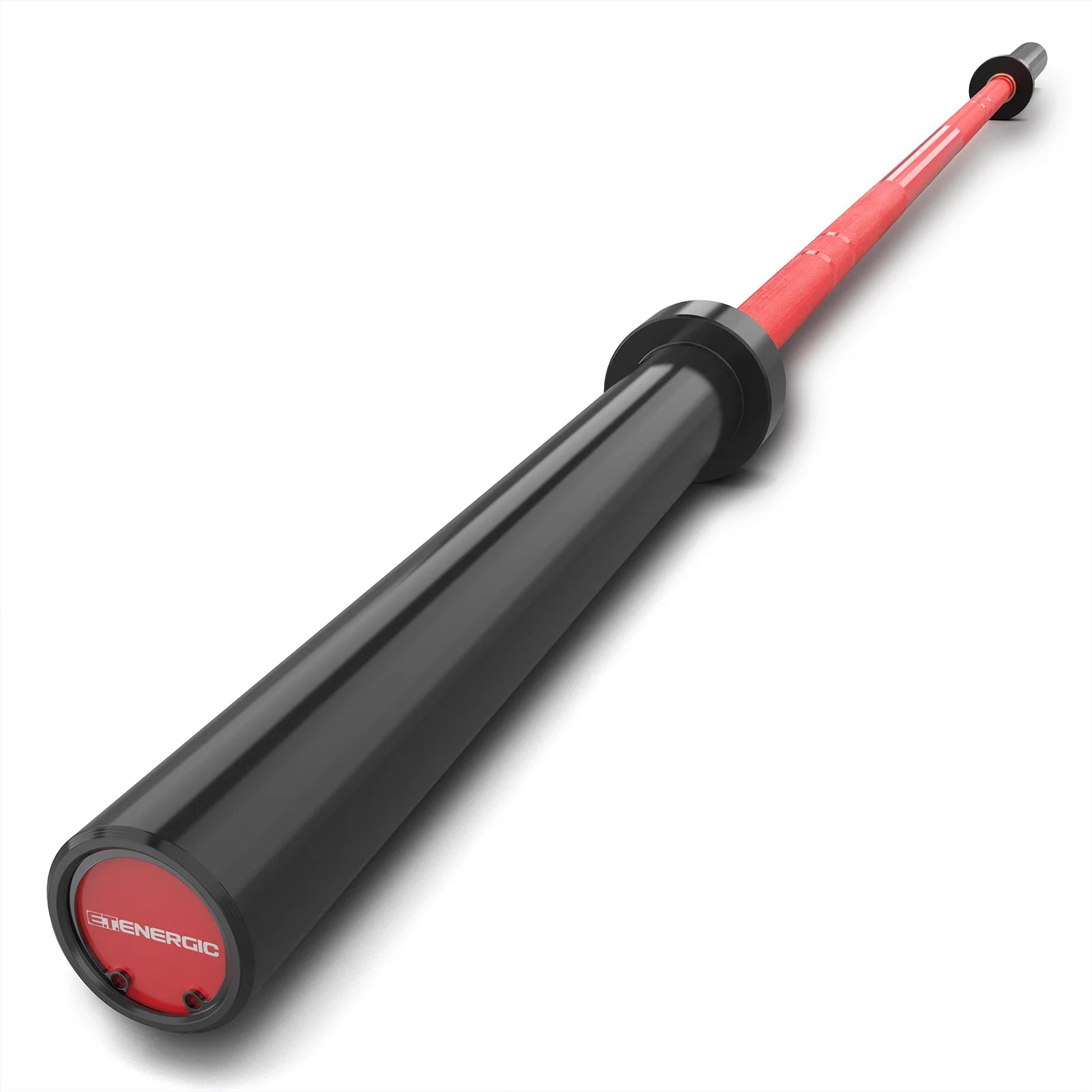 E.T.ENERGIC 7ft 40 lb Olympic Bar for Weightlifting and Power Lifting Weight Barbell 700 lb Capacity