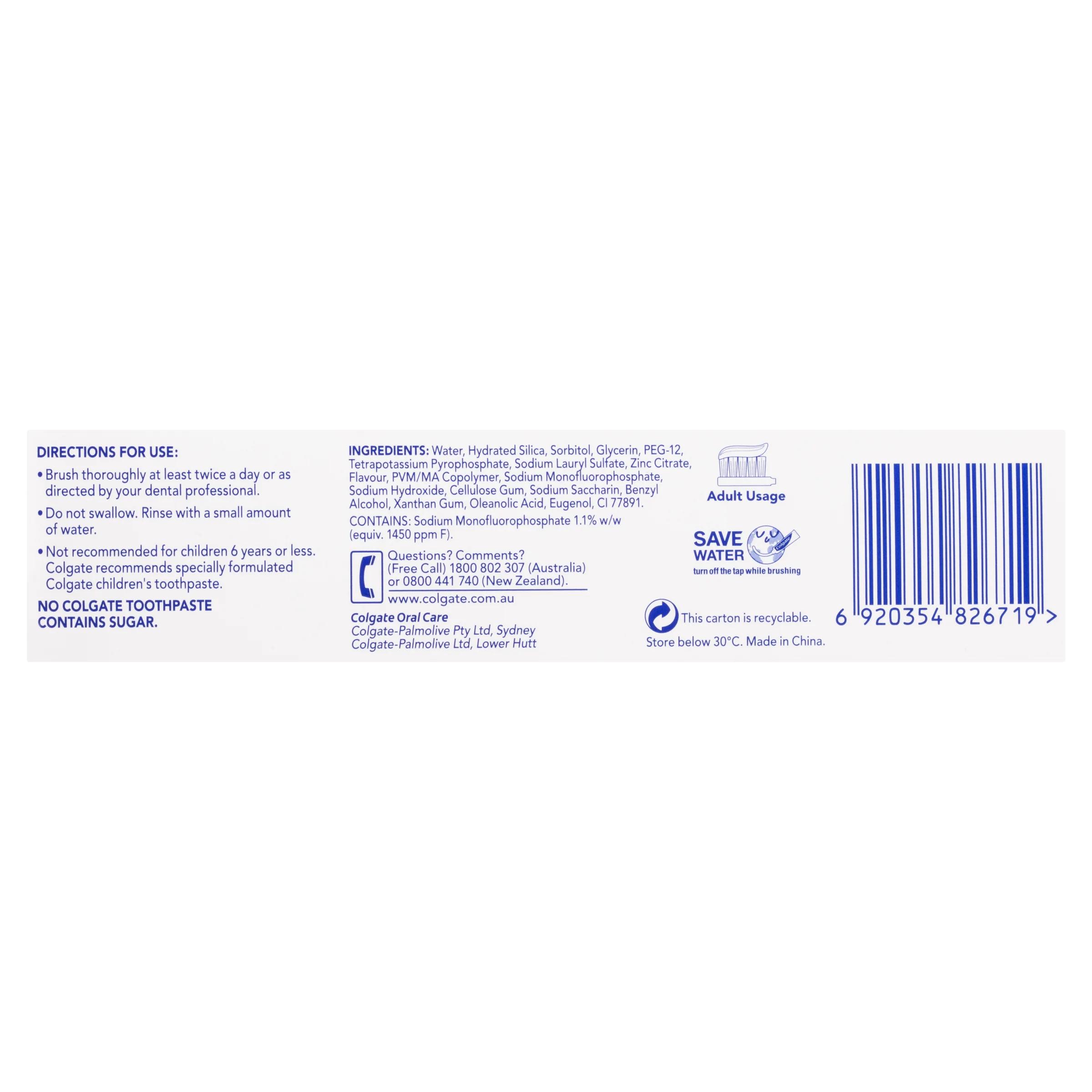 Toothpaste 100g R43178