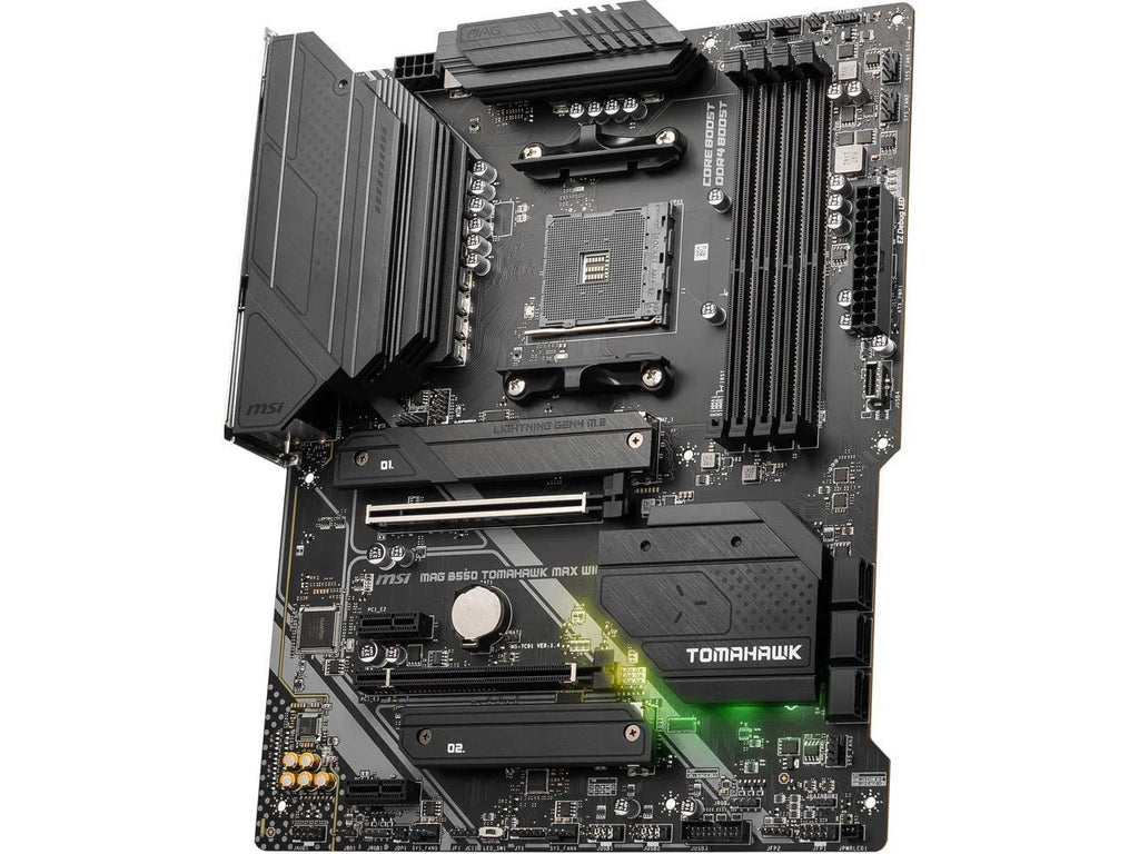 Gaming Motherboard AMD AM4 DDR4 PCIe 4.0 ATX Wi-Fi 6E Y313