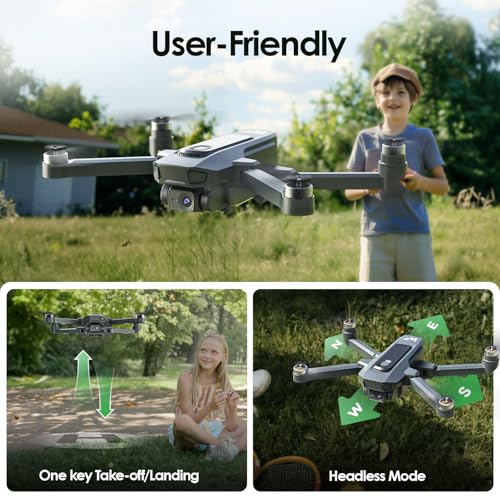 Drone with Camera for Kids 1080P FPV Foldable Quadcopter with 5G Transmission D5783