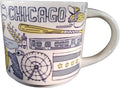 Starbucks Chicago Been There Series Ceramic Coffee Mug, 14 oz
