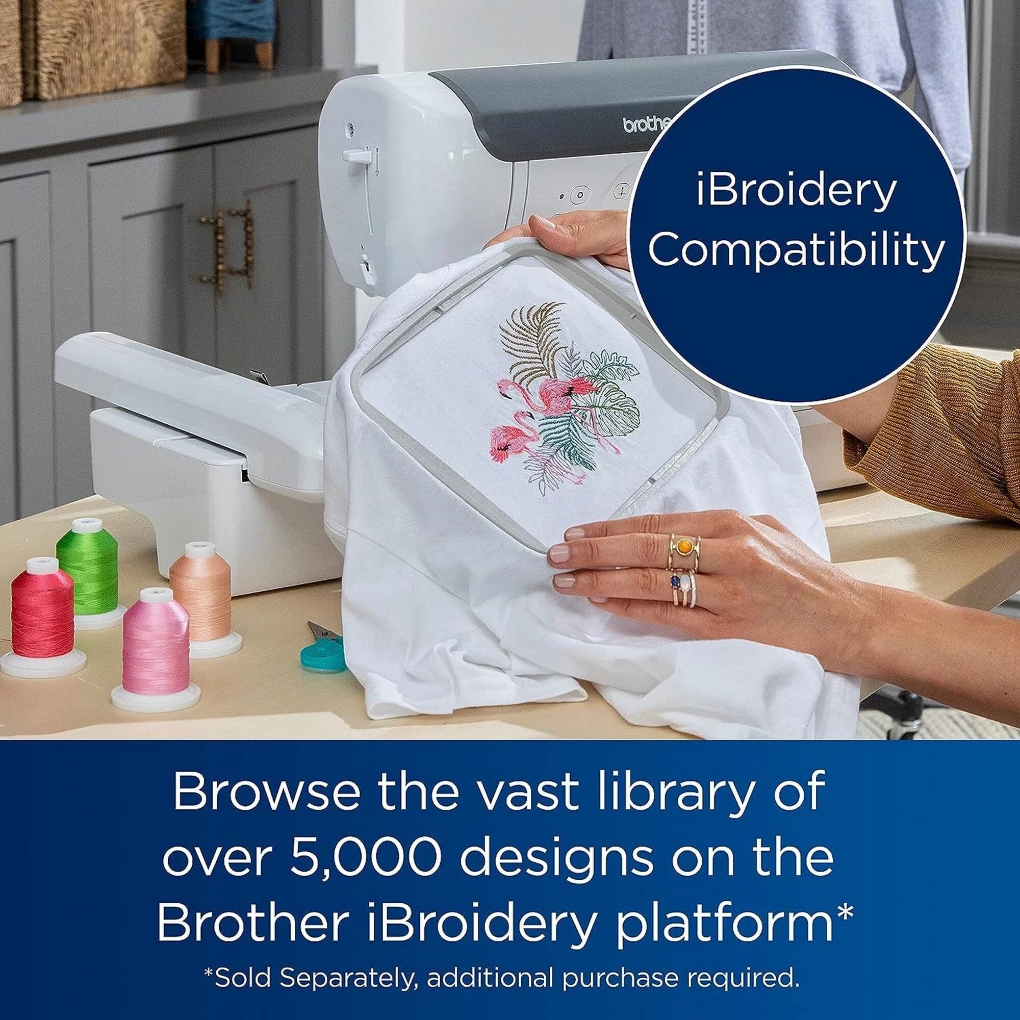 Embroidery & Sewing Machine with Digitizing Bundle M921