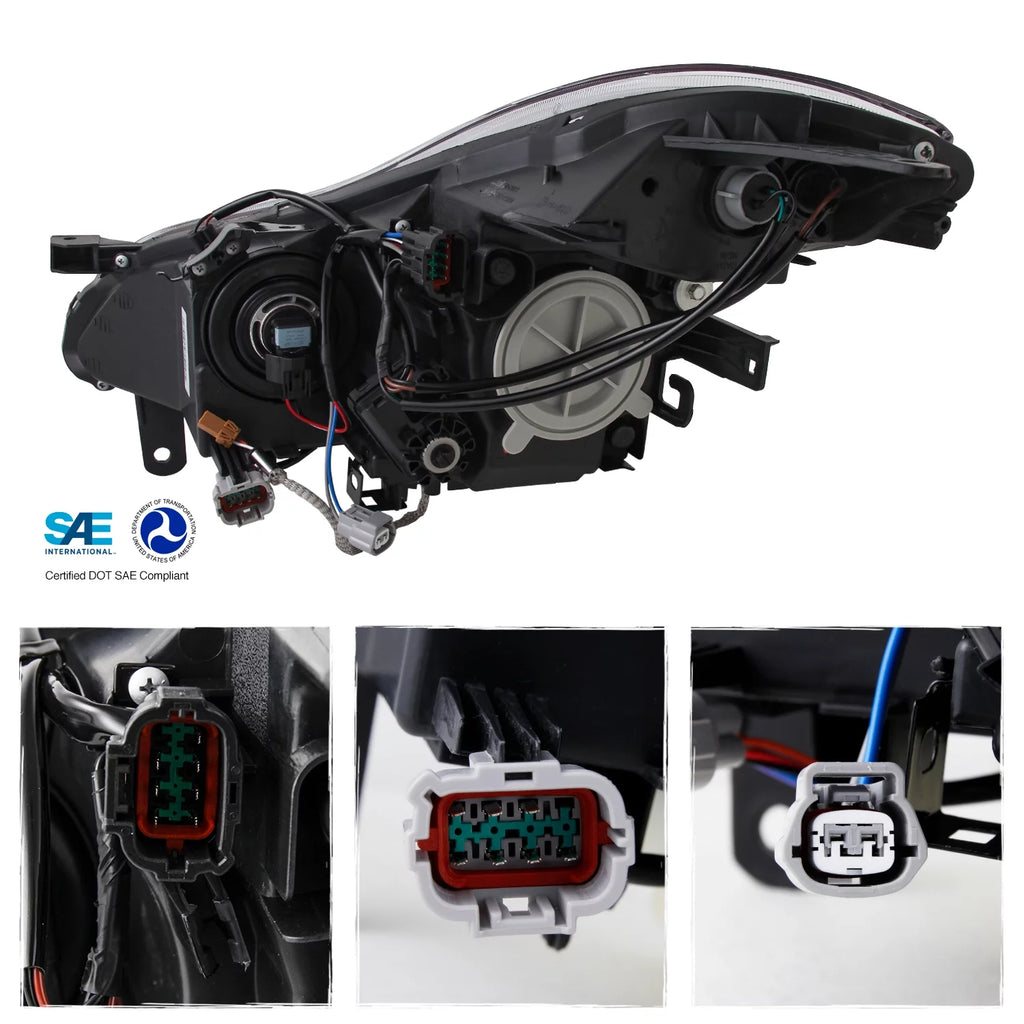 Projector Headlight Passenger Right for Infiniti EX35 QX50 R123569