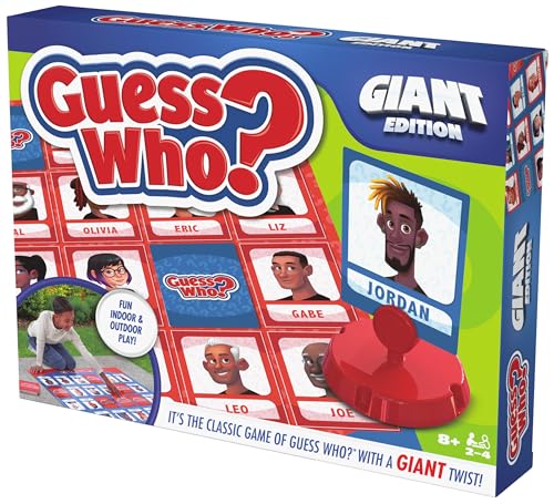 Giant Edition Family Board Game with Oversized Gameboard Cards Spinner U7841