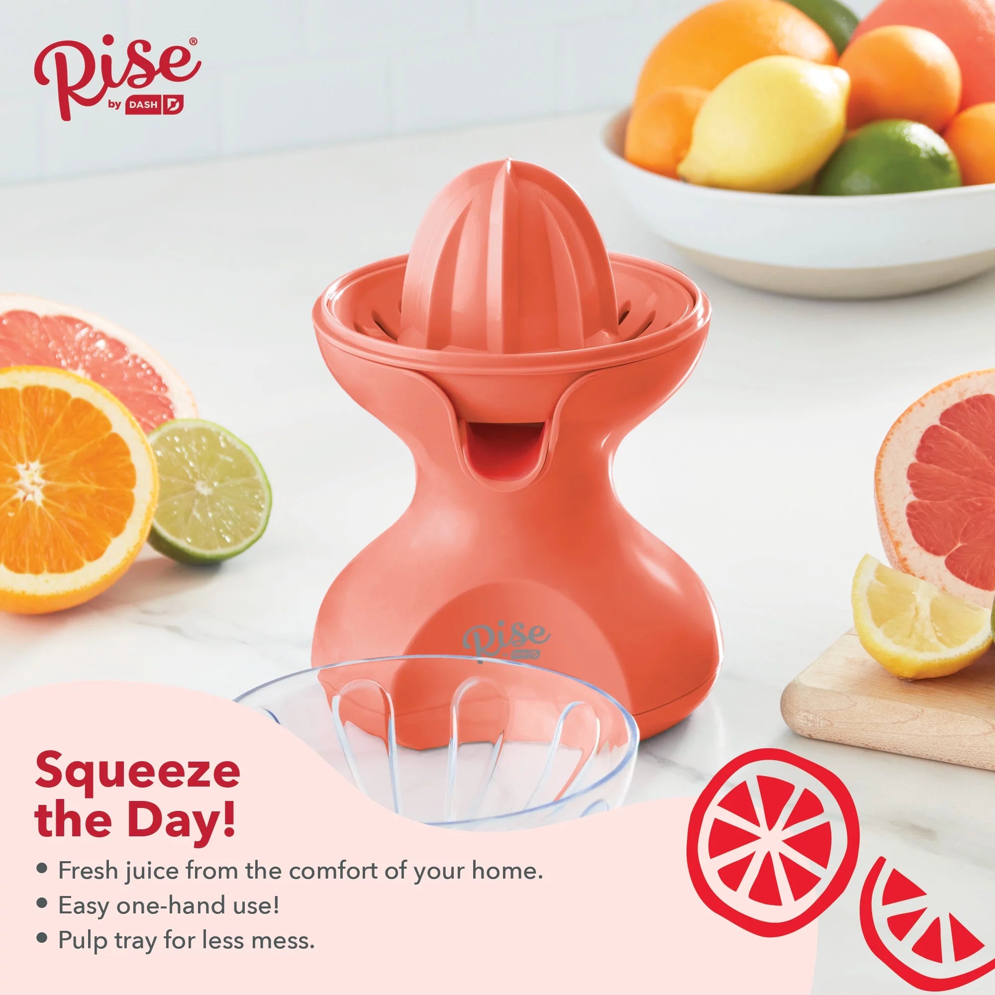 Electric Citrus Juicer with Easy Pour Spout D270
