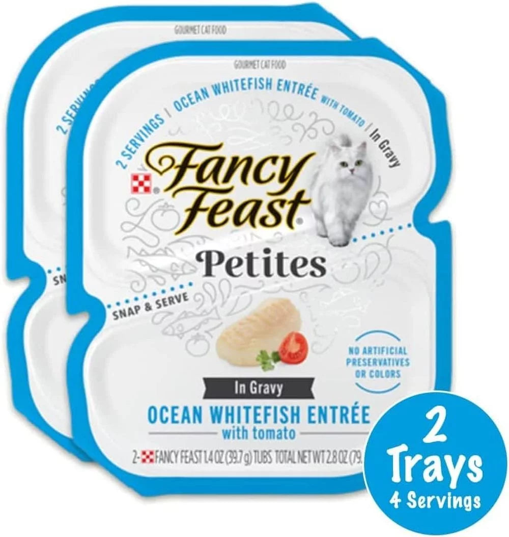 Wet Cat Food Chicken Turkey Beef Salmon Whitefish Variety Pack 20 Servings N584
