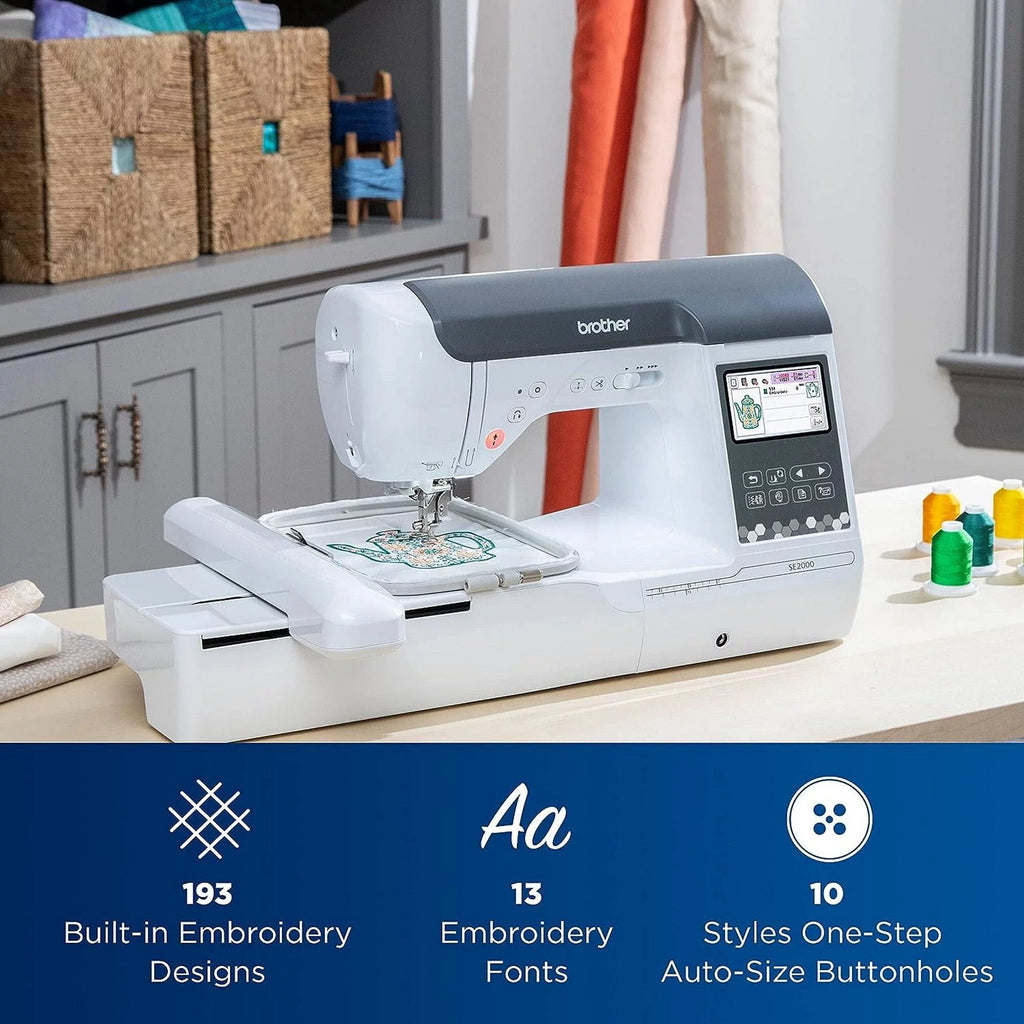 Embroidery & Sewing Machine with Digitizing Bundle M921