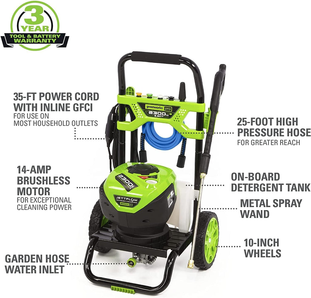 Electric Pressure Washer 2300 PSI 2.3 GPM P731