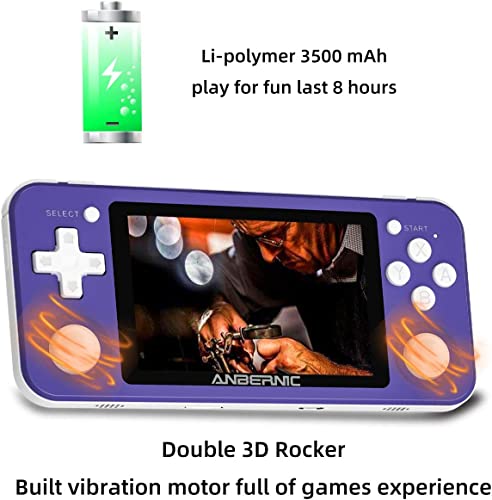 Handheld Game Console, 3.5 Inch IPS Screen, 64GB Storage Y62402