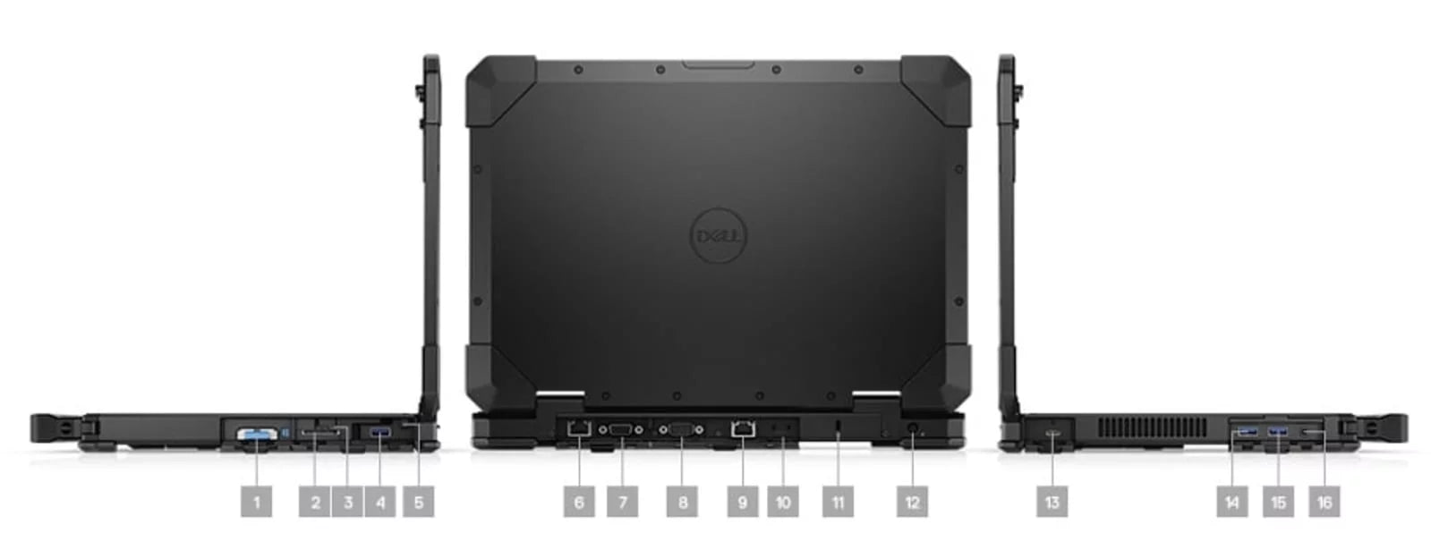 Rugged 14" FHD Laptop, Core i5, 256GB SSD, 8GB RAM A1568