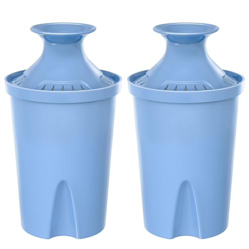 2-Pack Elite Water Filter Replacements for Brita® Water Pitchers and Dispensers, Reduce Chlorine and Bad Taste, BPA free